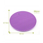 Extra heavy Round Silicone Non-slip Heat Resistant Mat