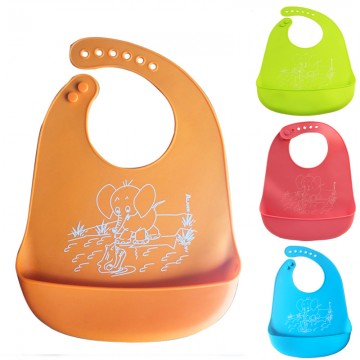 Silicone baby bibs